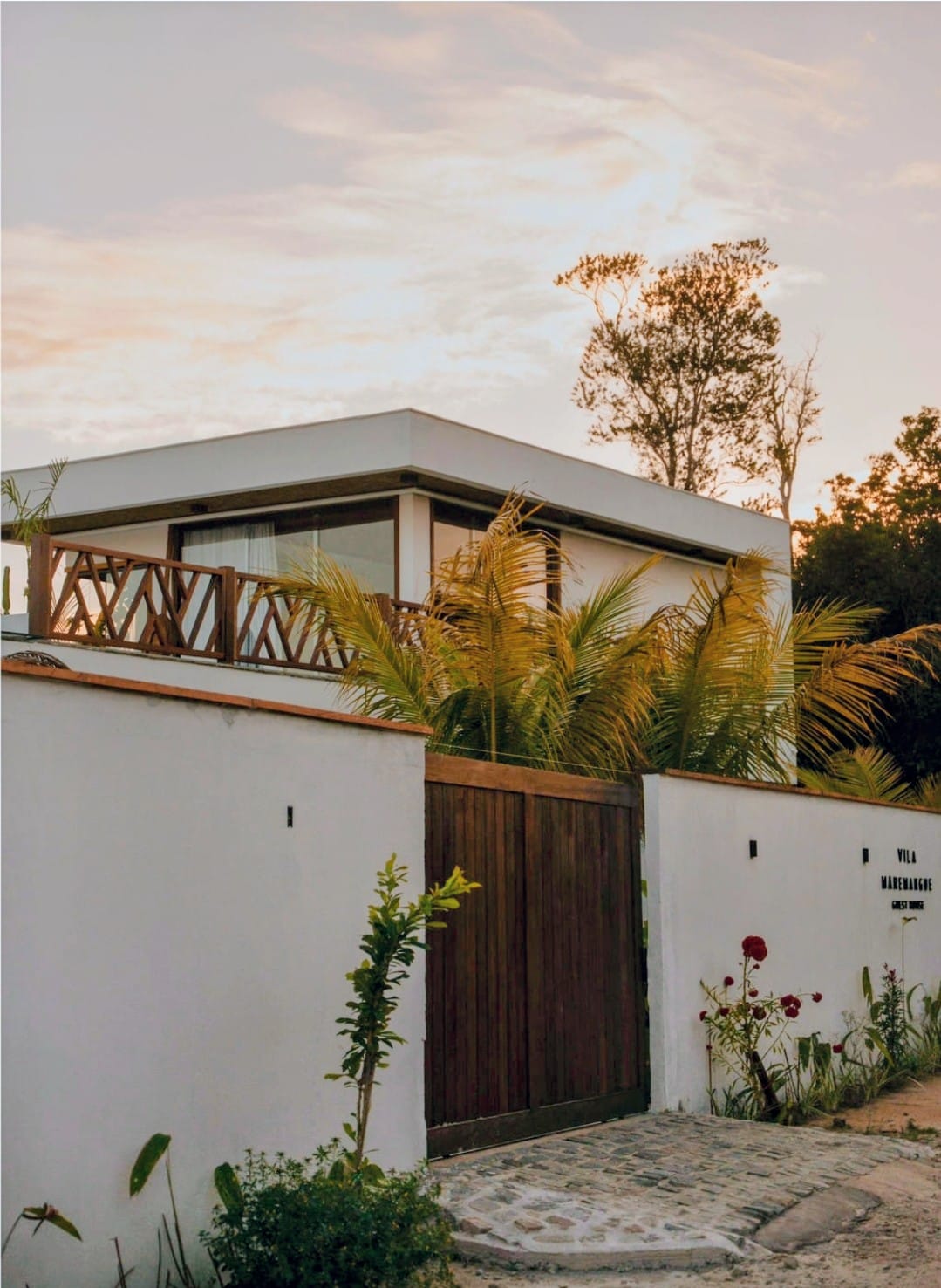 Fachada da Vila Maremangue